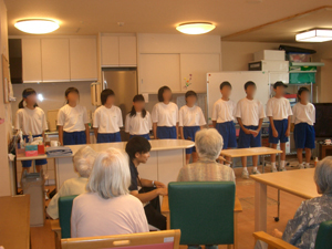 足羽第一中学校 福祉体験ボランティア